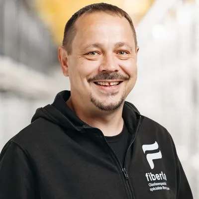 Sébastien Caspard – Glasfaser Techniker fiberlan, technicien fibre optique